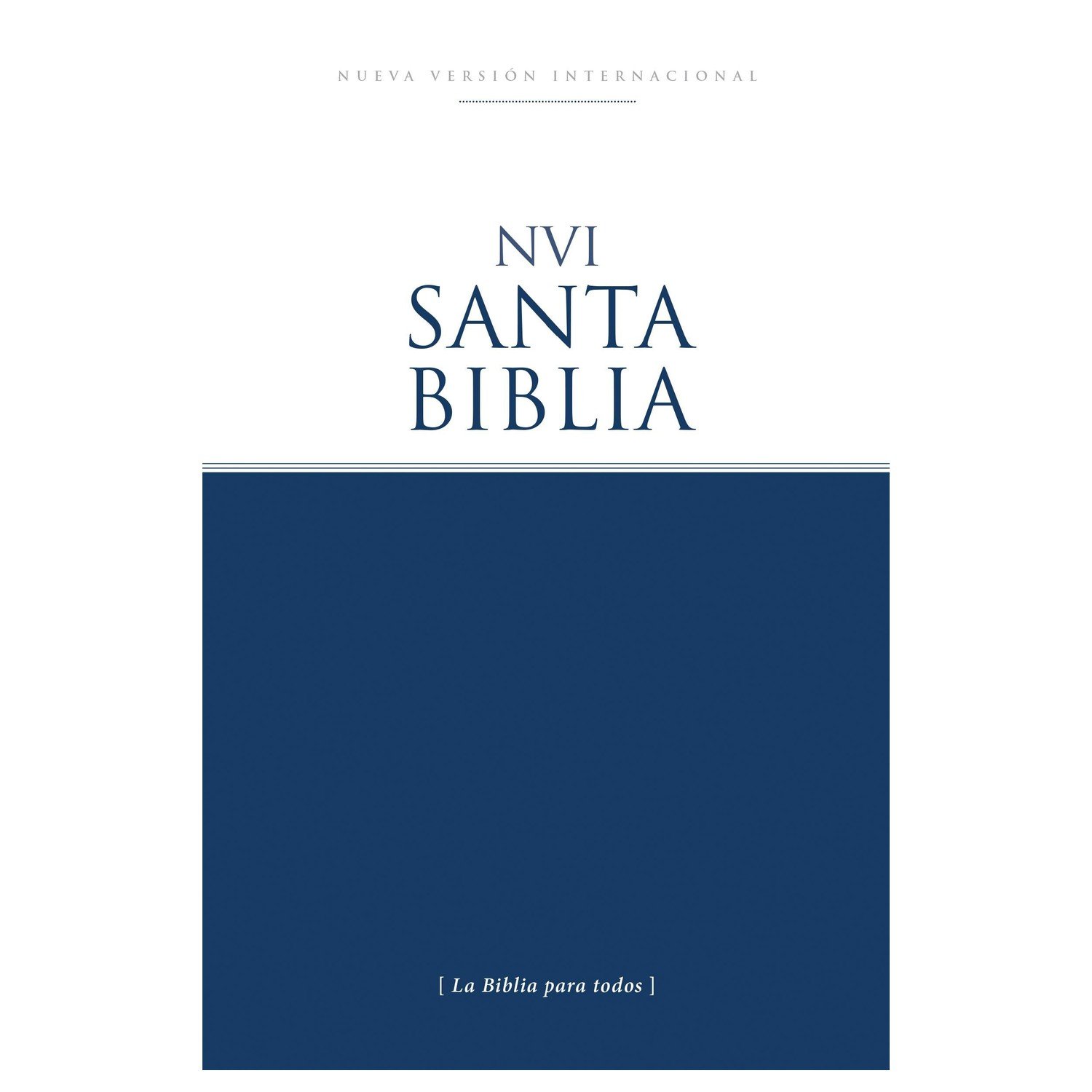 NVI Biblia Misionera 28 a la vez Azul 1 NVI Biblia Misionera 28 a la vez Azul
