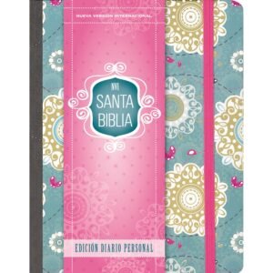 Santa Biblia NVI, Edición Diario Personal - Floral verde