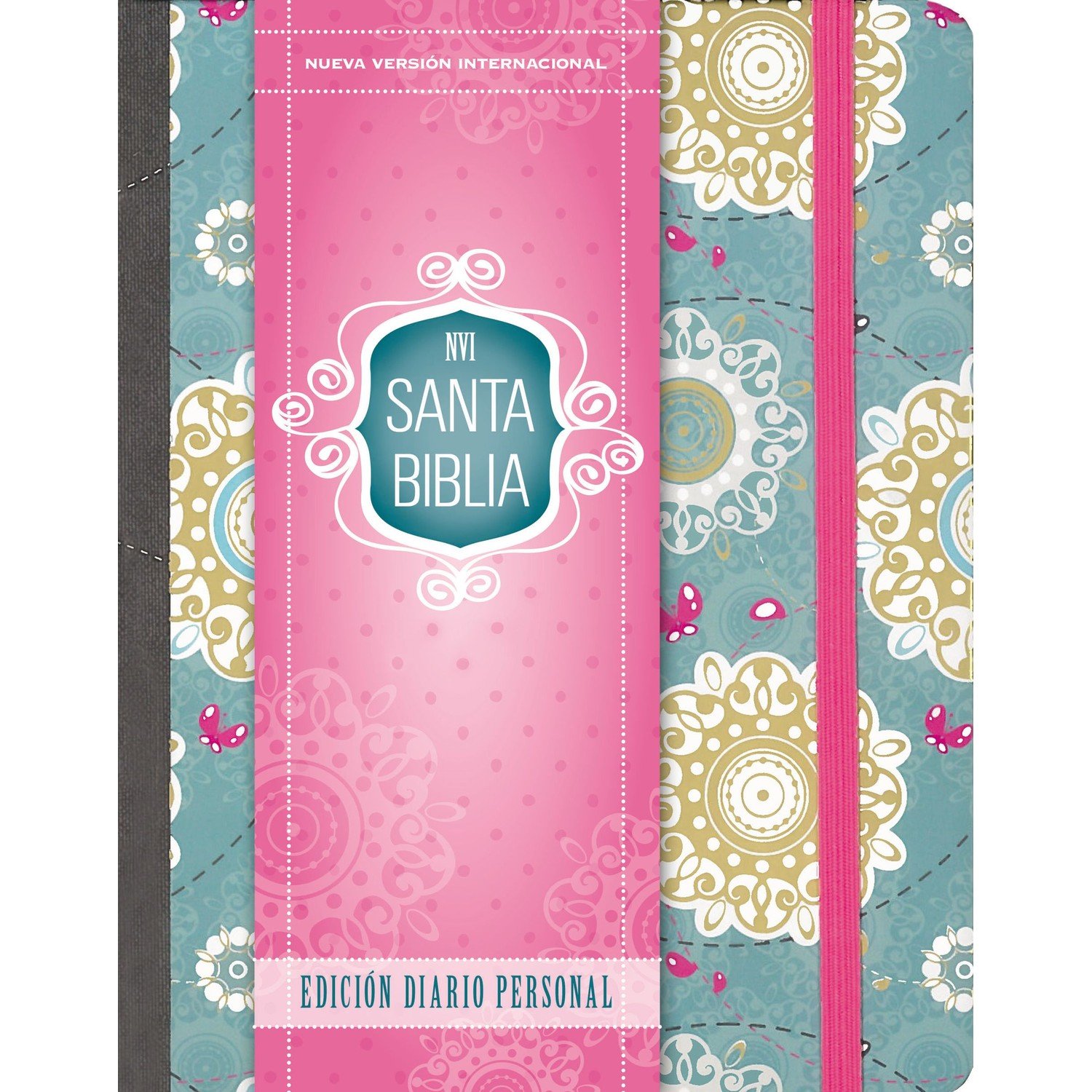 Santa Biblia NVI, Edición Diario Personal - Floral verde 1 Santa Biblia NVI, Edición Diario Personal - Floral verde