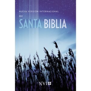 NVI Biblia misionera rustica azul