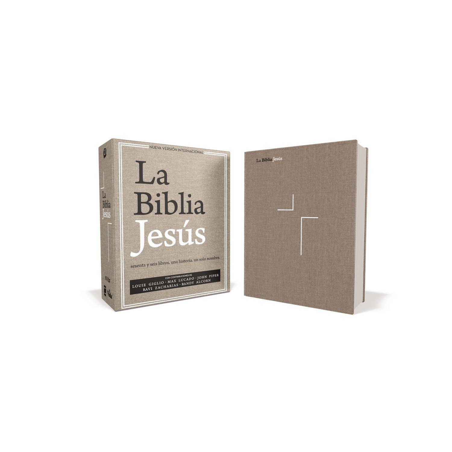 NVI Biblia de Jesús. Tela gris 1 NVI Biblia de Jesús. Tela gris