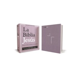 NVI Biblia de Jesús. Tela Lavanda