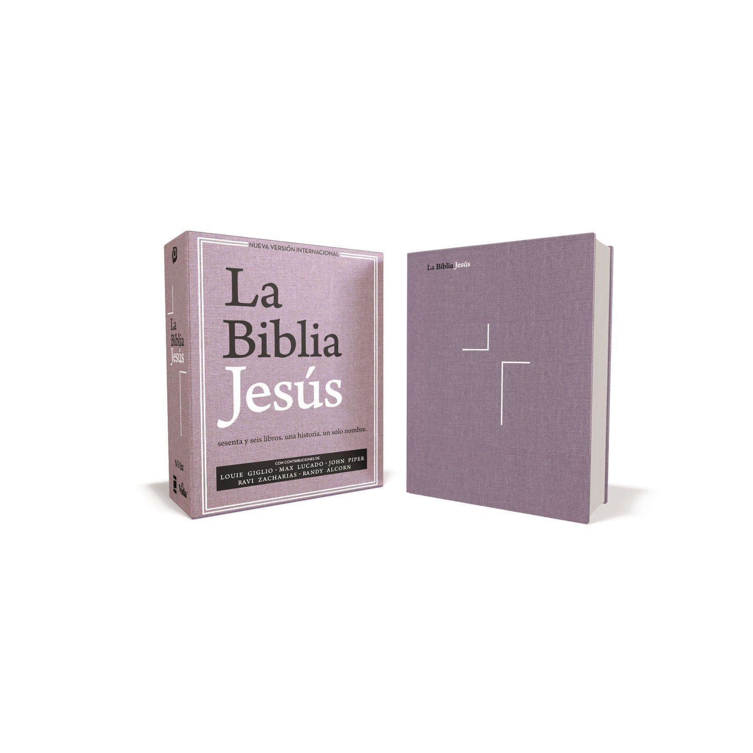NVI Biblia de Jesús. Tela Lavanda 1 NVI Biblia de Jesús. Tela Lavanda