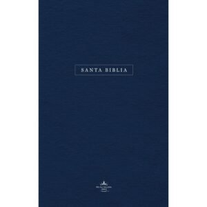 Biblia RVR 1960 Letra Grande Rústica Azul