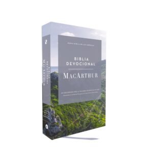 Biblia NBLA Devocional Macarthur Rustica/ Confort Print