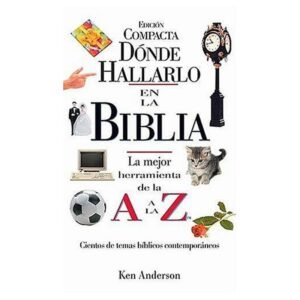 Libro Donde Hallarlo En La Biblia - Ken Anderson