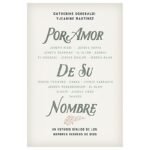 Por Amor De Su Nombre