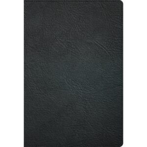Biblia RVR 1960 Deluxe Piel Genuina Negro