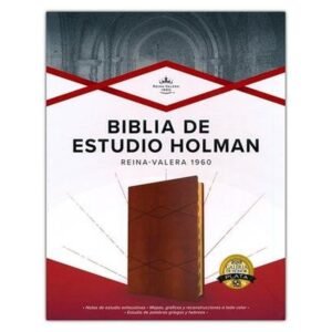 Biblia RVR 1960/De Estudio Holman/Cafe/Simil Piel/Con Indice