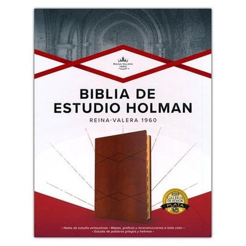 Biblia RVR 1960/De Estudio Holman/Cafe/Simil Piel/Con Indice 1 Biblia RVR 1960/De Estudio Holman/Cafe/Simil Piel/Con Indice