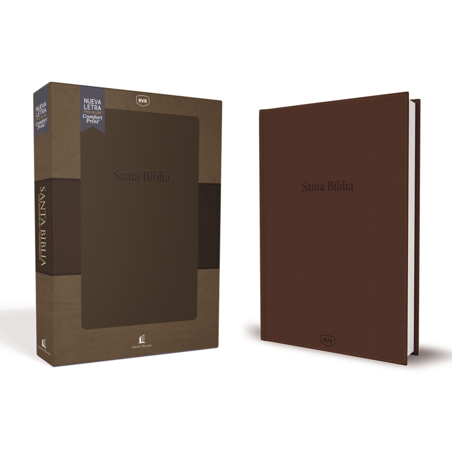 RVR Biblia referencias y concordancia  marrón