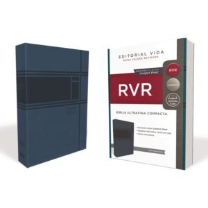 RVR Biblia Ultrafina.  Compacta azul.