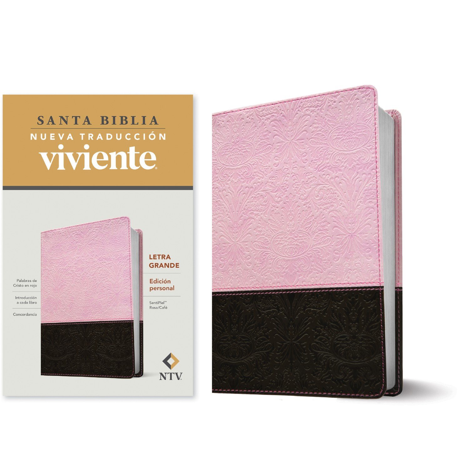 NTV Biblia edición personal LG Rosa y Café 1 NTV Biblia edición personal LG Rosa y Café