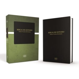 Biblia de Estudio RVR revisada/ Negro