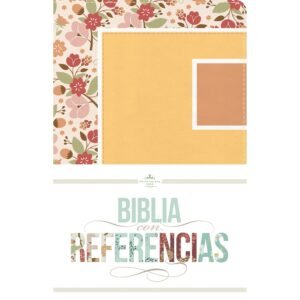 Biblia con referencias flores RVR60