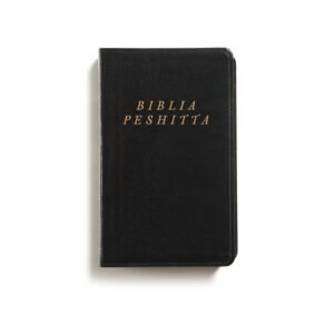 Biblia Peshitta, negro imitacion piel