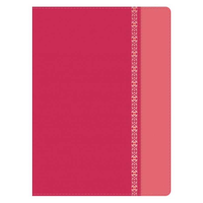 RV60 Biblia de Estudio Holman, fucsia y rosado con filigrana símil piel 1 RV60 Biblia de Estudio Holman, fucsia y rosado con filigrana símil piel