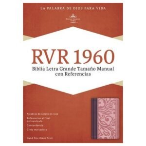 RV60 Biblia LG tamaño manual con referencias borravino