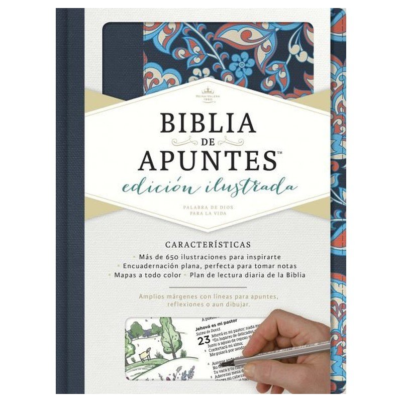 RVR60 Biblia de apuntes azul- rosada TD 1 RVR60 Biblia de apuntes azul- rosada TD