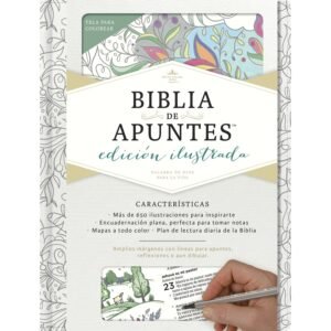 RV60 Biblia de apuntes edición ilustrada Blanca TD
