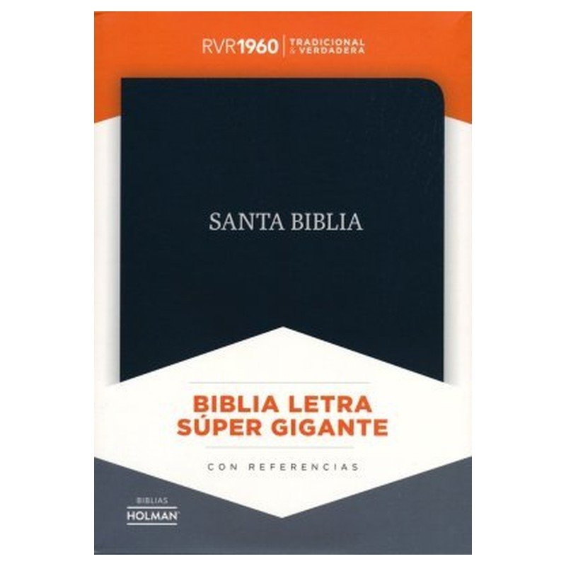 Biblia RVR 60 LSG negra Simil piel 1 Biblia RVR 60 LSG negra Simil piel