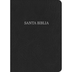 Biblia RVR 60 LG negra simil piel