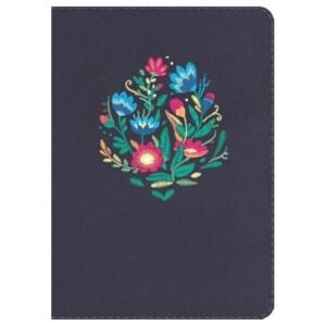 Biblia  Tamaño Manual Bordado Sobre Tela RVR60 Letra Gigante