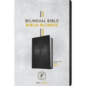 Biblia Bilingue NLT-NTV/Senti Piel/Negro