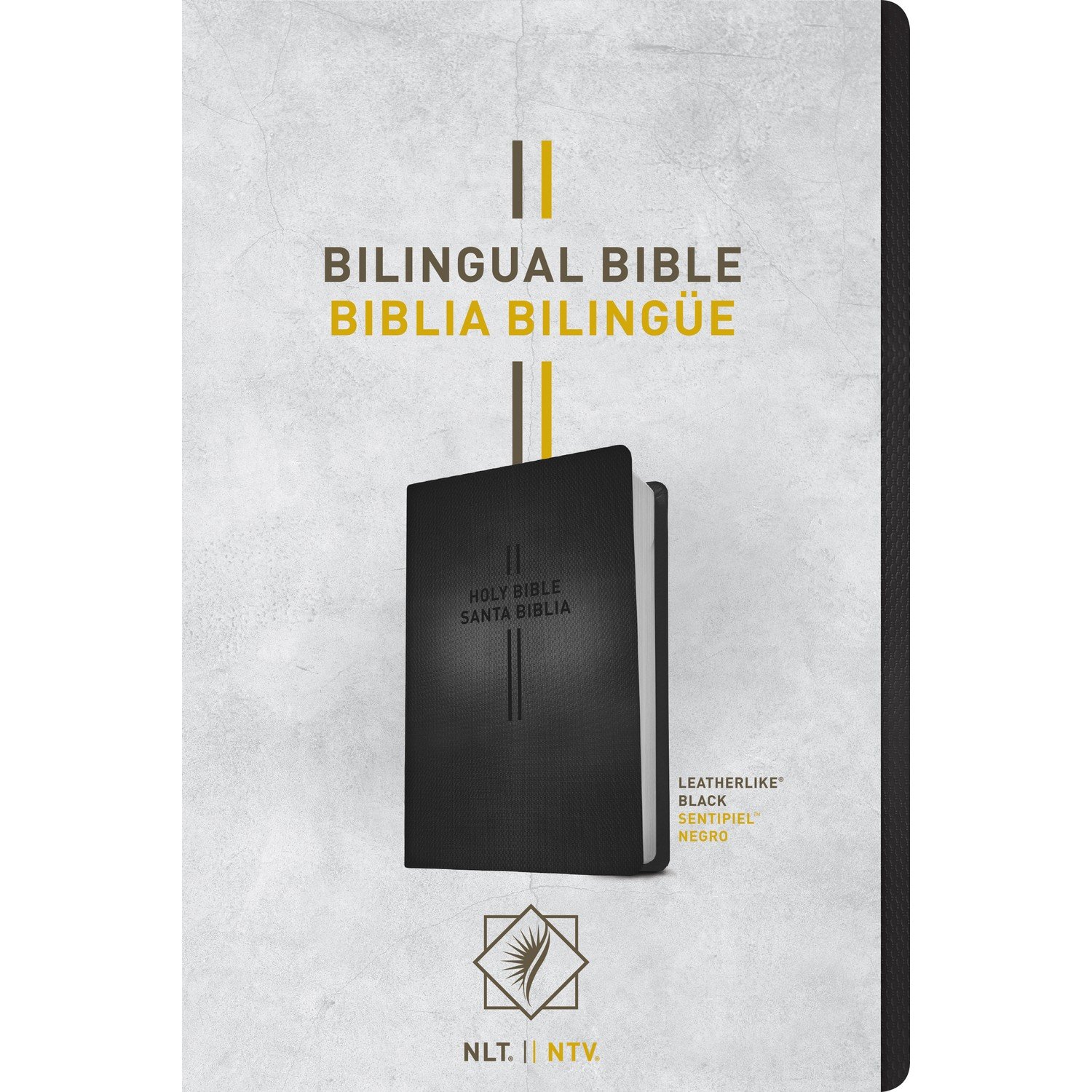 Biblia Bilingue NLT-NTV/Senti Piel/Negro 1 Biblia Bilingue NLT-NTV/Senti Piel/Negro