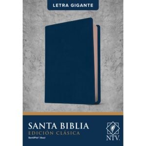Biblia NTV/Edicion Clasica/Sentipiel/Azul