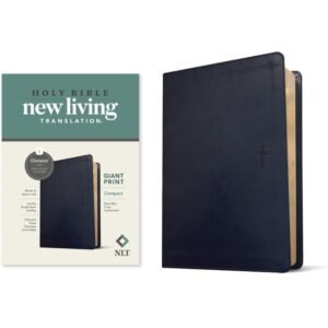 Biblia NLT/Ingles Compacta Azul Imitacion/ Filament