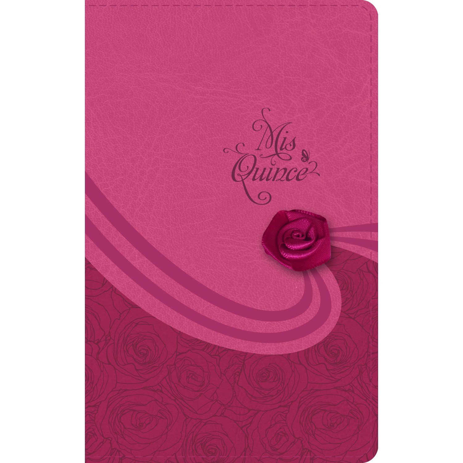Biblia/RVR60/Para Quinceañeras/Imitacion Piel/Frambuesa Con Aplique 1 Biblia/RVR60/Para Quinceañeras/Imitacion Piel/Frambuesa Con Aplique