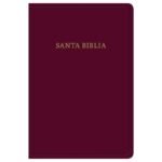 Biblia RVR 1960 Letra Grande Tamaño Manual – Borgoña Imitación Piel