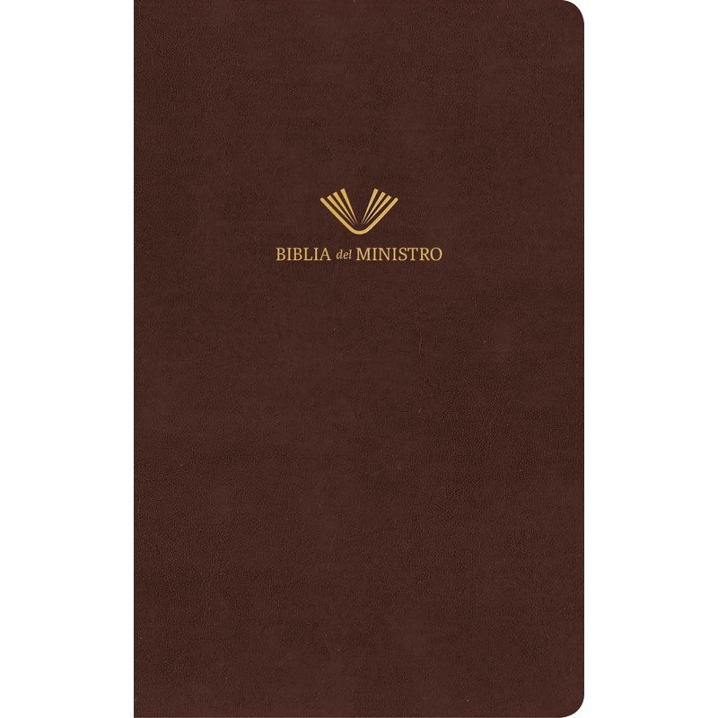 RV60 Biblia del Ministro marrón piel fabricada/BH 1 RV60 Biblia del Ministro marrón piel fabricada/BH