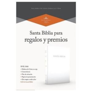 Biblia RVR60 Regalos Y Premios Blanco Imitación Piel / Sin Cierre /Sin Índice