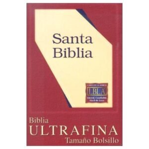 Biblia/LBLA/Ultrafina/Tamaño Bolsilibro