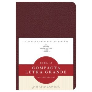 Biblia RVR 60 Compacta LG con referencias