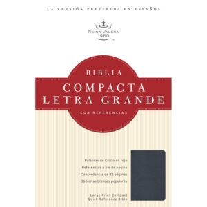 Biblia RVR 60 Compacta LG referencias