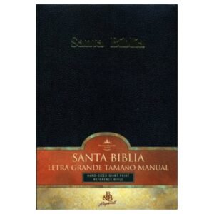 Biblia letra grande tamaño manual reina Valera 1960