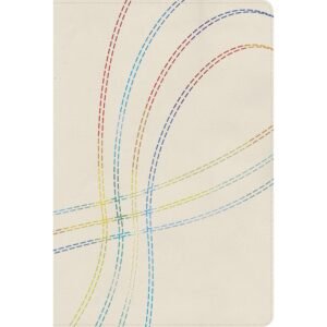 Biblia de estudio Arco Iris bordada Multicolor índice RVR60