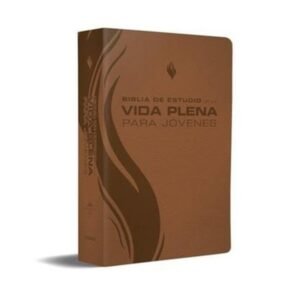 Biblia De Estudio De La Vida Plena Para Jovenes/Imitacion Piel/Marron