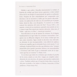 Unico Y Verdadero Dios