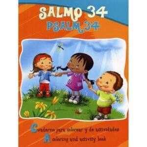 Salmo 34. Niños Cartilla actividades bilingüe