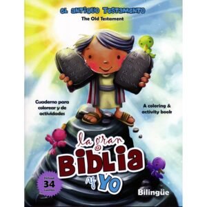 Biblia Niños La gran Biblia y yo- Antiguo test. - Cuaderno  para colorear