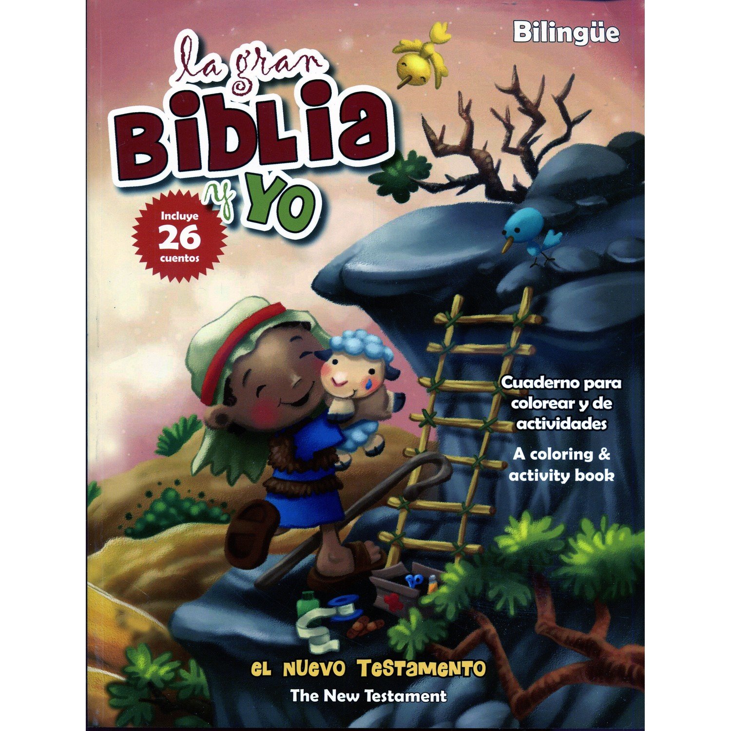 Biblia Niños La gran Biblia y yo- Nuevo Test. - cuaderno para colorear 1 Biblia Niños La gran Biblia y yo- Nuevo Test. - cuaderno para colorear