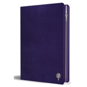 BIBLIA RV60 GR PIEL MORADA ZIP