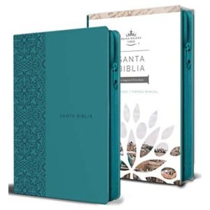 Biblia RVR60 Aguamarina