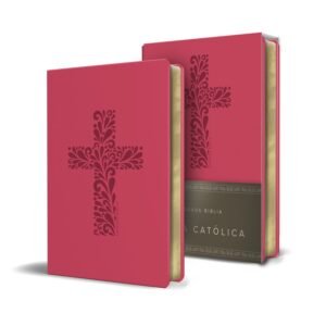 BC Biblia católica/ Edi. compacta piel fucsia