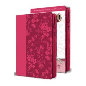 BIBLIA RVR 1960 FUCSIA CREM IN
