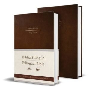 BIBLIA BILINGÜE TD MARRON